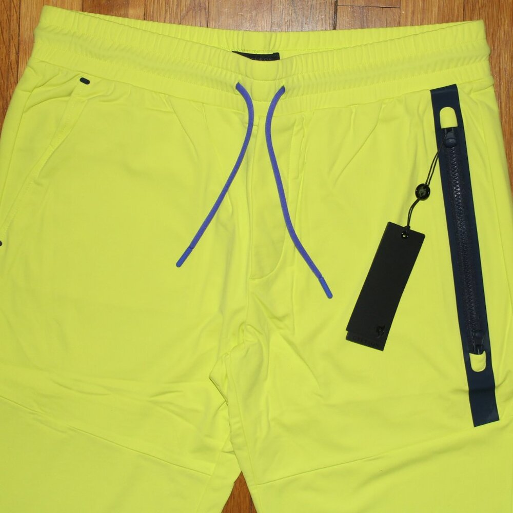 Greyson Sequoia Jogger Pants Mens M L Radium Yellow - Picture 3 of 6